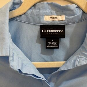 Liz Claiborne Women's Light Blue Dress Shirt